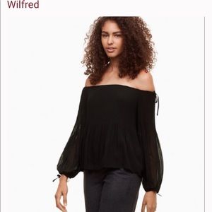 Wilfred Talence Blouse Black